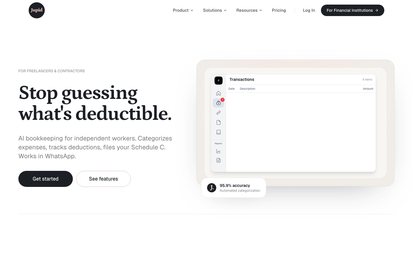 Pagina di Jupid per freelance e collaboratori esterni