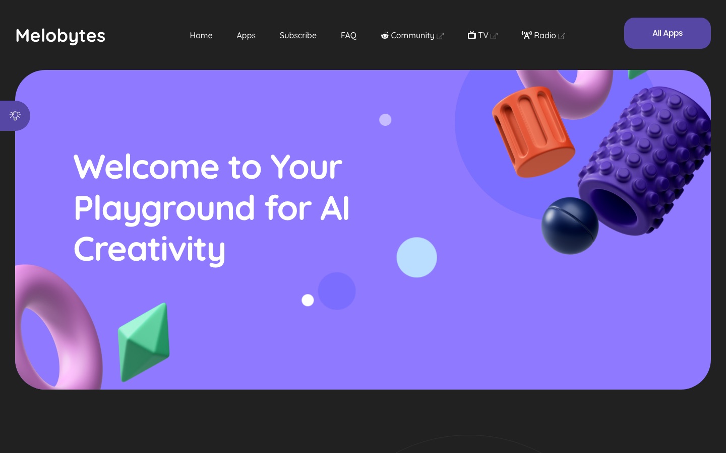 Website von Melobytes